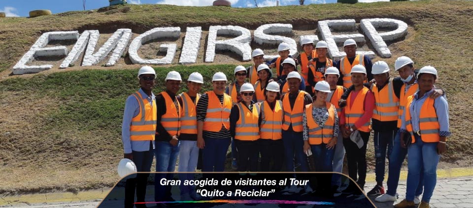 Gran acogida de visitantes al Tour Quito a Reciclar