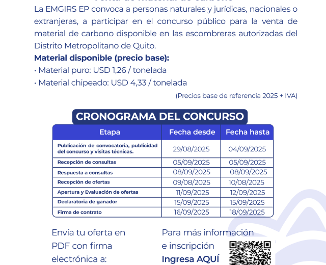 Concurso de bonos